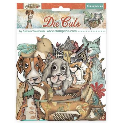 Stamperia Furry Friends - Die Cuts Assorted