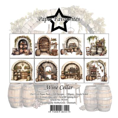Paper Favourites Paper Pack - Wine Cellar