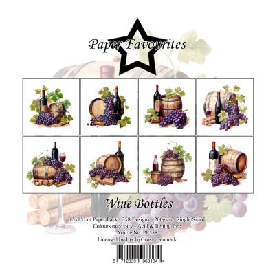 Paper Favourites Paper Pack - Wine Bottles