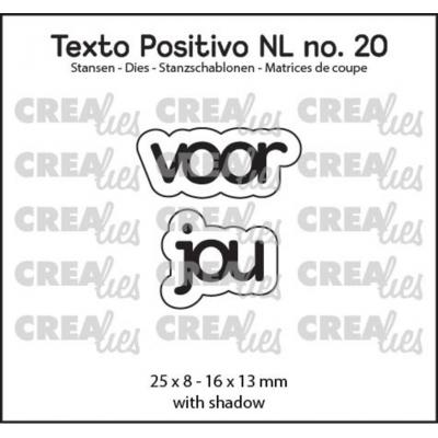 Crealies Cutting Dies - Voor Jou