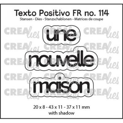 Crealies Cutting Dies - Une Nouvelle Maison (FR)