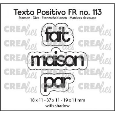 Crealies Cutting Dies - Fait Maison Par (FR)