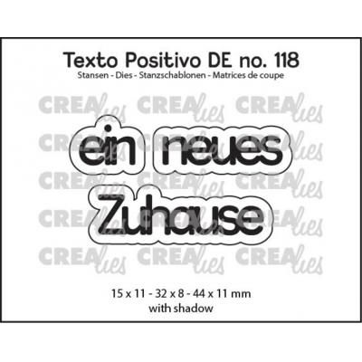 Crealies Cutting Dies - Ein neues Zuhause
