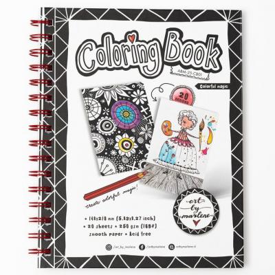 Art By Marlene Coloring Book - Colorful Magic