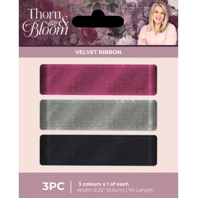Crafters Companion Thorn & Bloom - Velvet Ribbon