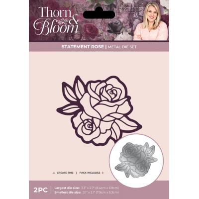 Crafters Companion Thorn & Bloom - Statement Rose