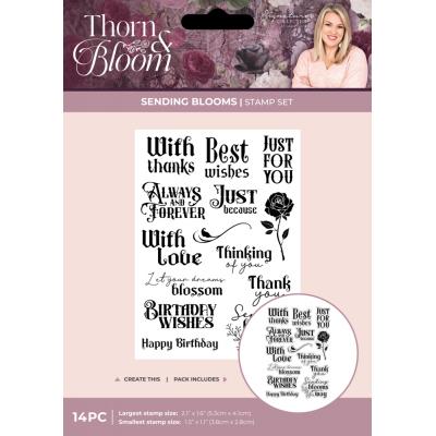 Crafters Companion Thorn & Bloom - Sending Blooms