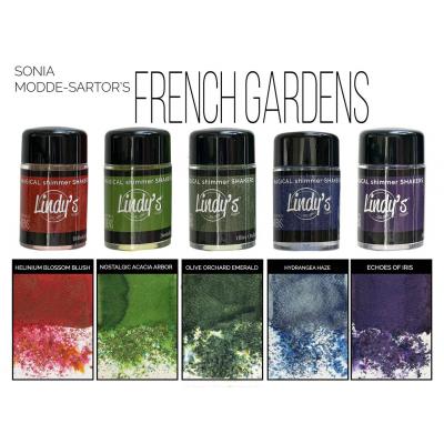 Lindy's Stamp Gang Magical Shaker 2.0 - Sonia's French Gardens