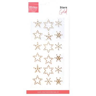 Marianne Design Embellishments - Stars Rhinestones Gold