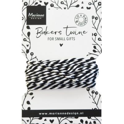 Marianne Design Bakers Twine Black/White