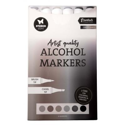 StudioLight Alkoholmarker - Greytones
