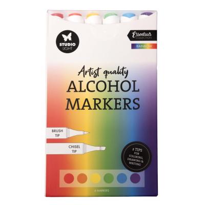 StudioLight Alkoholmarker - Rainbow