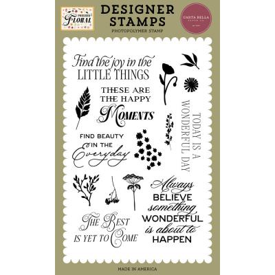 Carta Bella Pressed Floral Stempel - Everyday Beauty