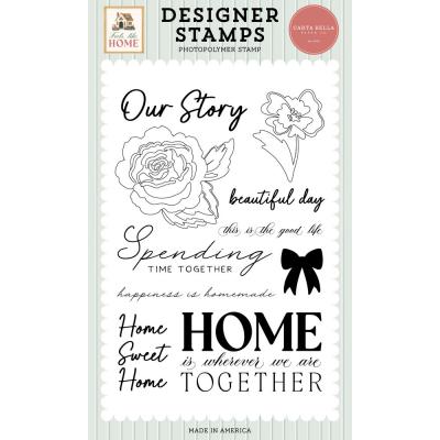 Carta Bella Feels Like Home Stempel - Spending Time Together