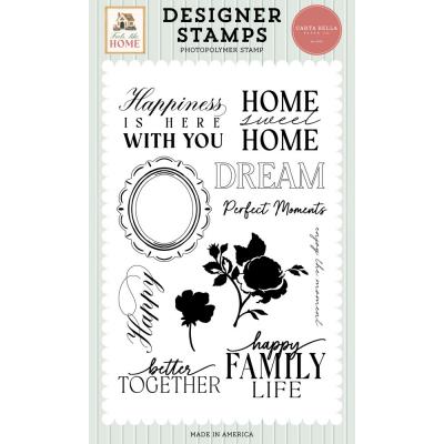 Carta Bella Feels Like Home Stempel - Here With You