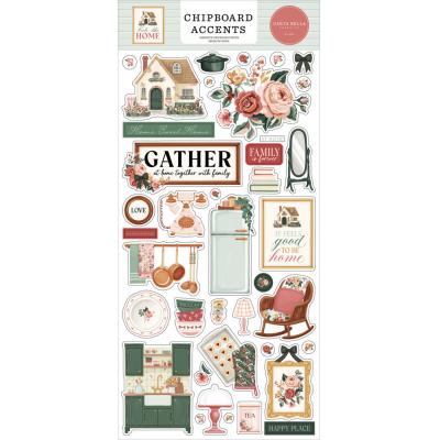 Carta Bella Feels Like Home - Chipboard Accents