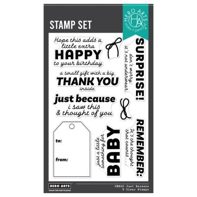 Hero Arts Best Gift Ever Stempel - Just Because