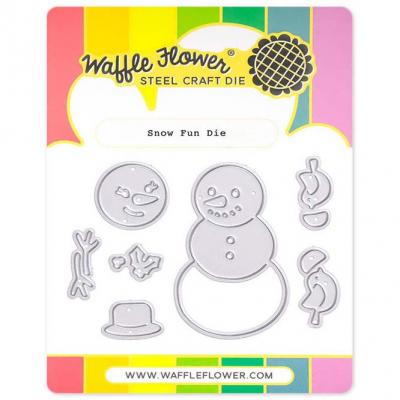 Waffle Flower Die - Snow Fun