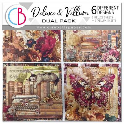 Ciao Bella Book Lovers - Deluxe Paper Pearl & Vellum