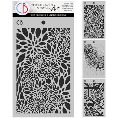 Ciao Bella Polar Railway Stencils - Triple Layer Set