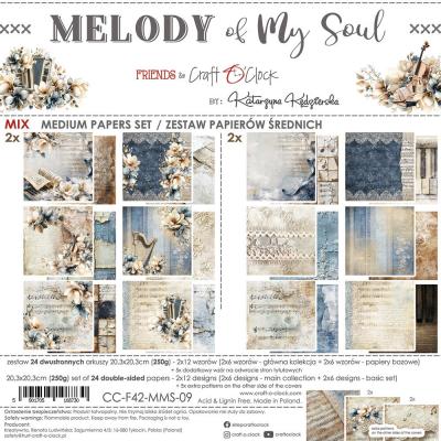 Craft O'Clock Melody Of My Soul - Medium Papers Set