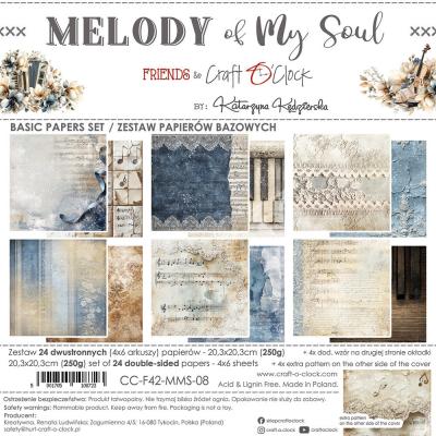 Craft O'Clock Melody Of My Soul - Basic Papers Set