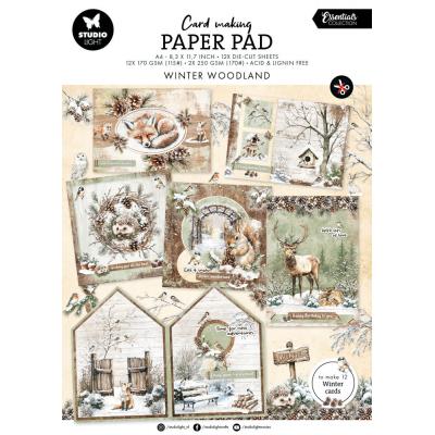 StudioLight Winter Woodland - Card Making Paper Pad