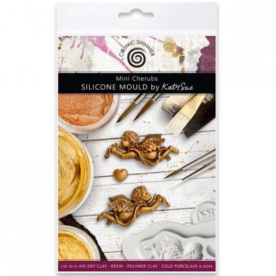 Katy Sue Designs Cosmic Shimmer Silicone Mould - Mini Cherubs