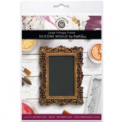 Katy Sue Designs Cosmic Shimmer Silicone Mould - Large Vintage Frame