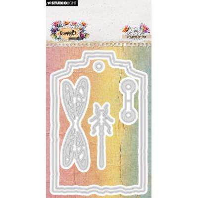 StudioLight Dragonfly Dreams Cutting Dies - Dragonfly Tag