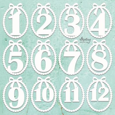 Mintay Papers Chippies Decor -  Baby Milestones