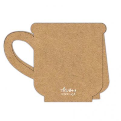 Mintay Papers - Mug Card Base Kraft