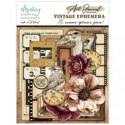 Mintay Art Journal Ephemera Pack - Vintage