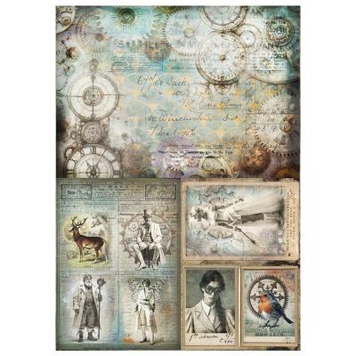 Prima Marketing Finnabair Decoupage Fiber -  Steam And Frost