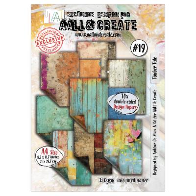 Aall and Create Designpapier - Timber Tide