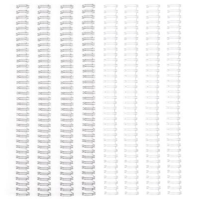 Vaessen Creative Bind Easy - Metall-Drahtbinderücken Weiß & Silber