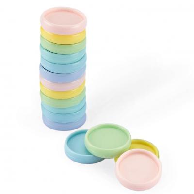 Vaessen Creative Bind Easy - Bindescheiben Regenbogen Pastellfarben