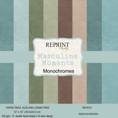 Reprint Masculine Moments - Cardstock