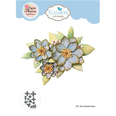 Elizabeth Craft Designs Bohemian Rose Die - Rose Companion Flower