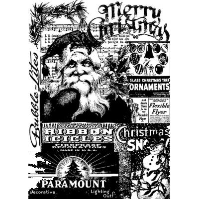 Stampers Anonymous Tim Holtz Stempel - First Christmas