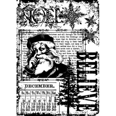 Stampers Anonymous Tim Holtz Stempel - Christmas Miracle