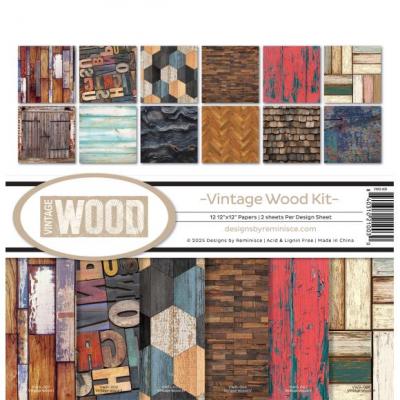 Reminisce Collection Kit - Vintage Wood