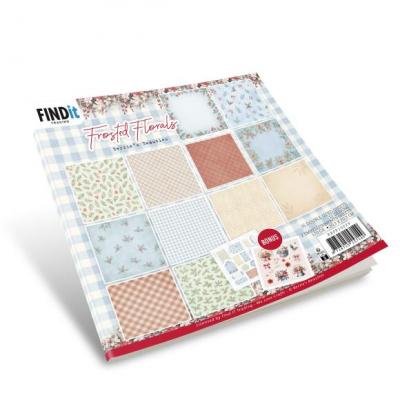 Find It Trading Berries Beauties Frosted Florals - Paper Pack