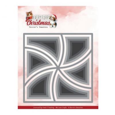 Find It Trading Berries Beauties A Very Furry Christmas Dies - Furry Frame