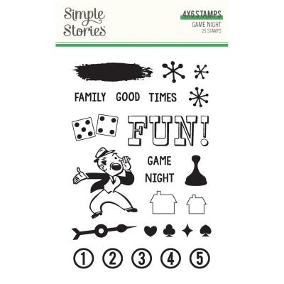 Simple Stories Game Night - Stempel