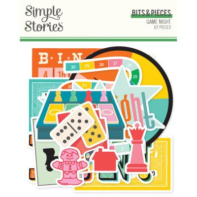 Simple Stories Game Night - Bits & Pieces