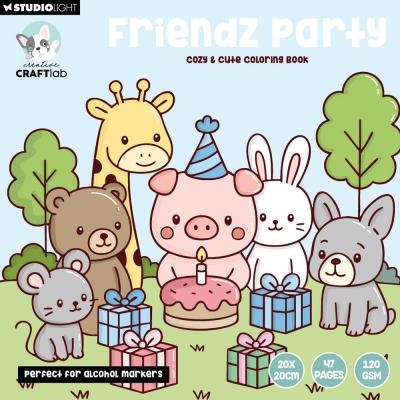 StudioLight Creative Craftlab Friendz - Cozy Coloring Book