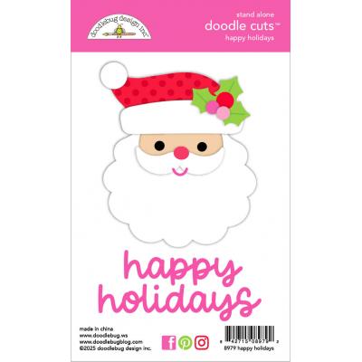 Doodlebug Design Oh What Fun Cutting Dies - Happy Holidays