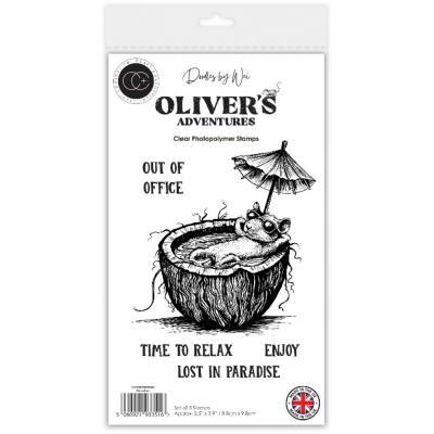 Craft Consortium Oliver's Adventures Stempel - Paradise