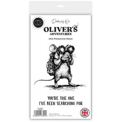 Craft Consortium Oliver's Adventures Stempel - Searching